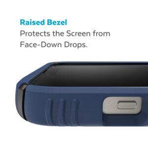 coque iphone 15 plus presidio2 grip speck bleu côtier