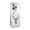 coque iphone 15 pro presidio perfect clear clicklock magsafe speck argent