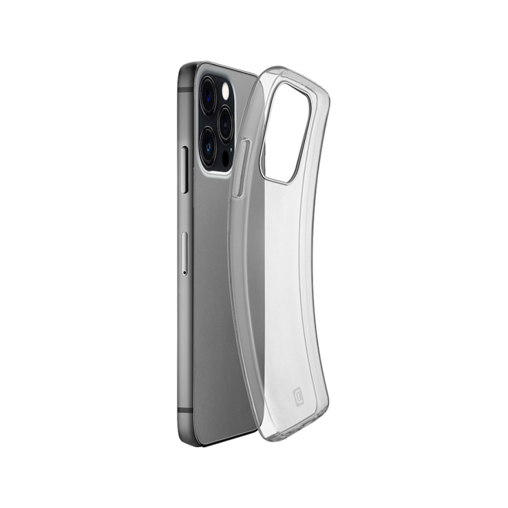 coque iphone 15 pro max fine cellularline transparent