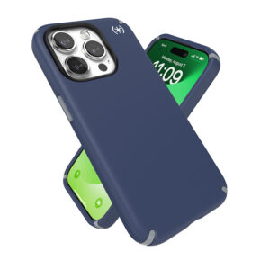coque iphone 15 pro presidio2 pro magsafe speck bleu côtier