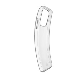 coque iphone 15 pro fine cellularline transparent