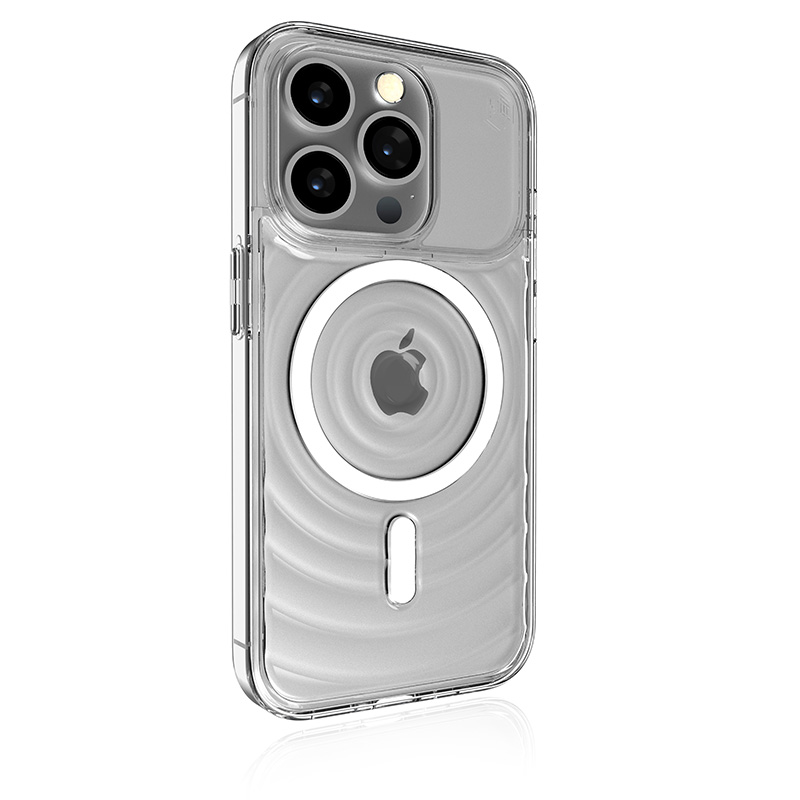 coque iphone 15 pro max reawaken ripple magsafe stm transparent