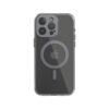 coque iphone 15 pro max iglaze magsafe moshi gris météorite