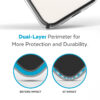 coque iphone 15 plus presidio perfect clear impact geometry speck noir