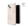 coque iphone 15 plus presidio2 grip clicklock magsafe speck beige