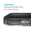 coque iphone 15 plus presidio perfect clear impact geometry speck noir