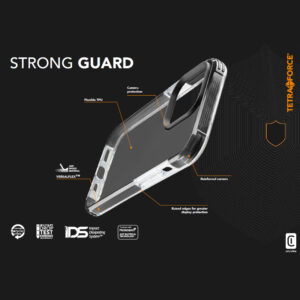 coque iphone 15 pro coque cellularline transparent