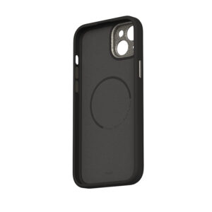 coque iphone 15 plus napa magsafe moshi noir