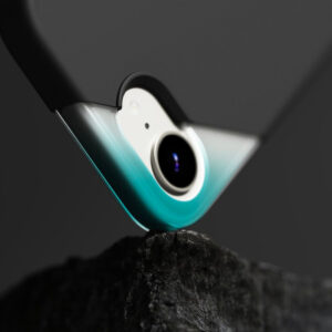 coque noire silicone et magsafe ringke pour iphone 17e