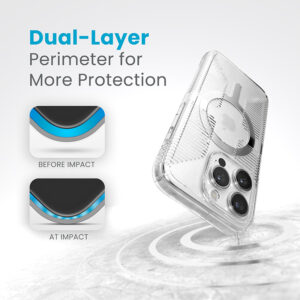 coque iphone 15 pro gemshell grip magsafe speck chromé