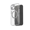 coque iphone 15 iglaze magsafe moshi gris météorite