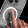 coque iphone 15 relax sand magsafe stm transparent