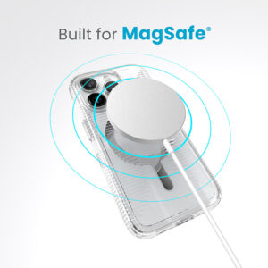 coque iphone 15 pro gemshell grip magsafe speck chromé