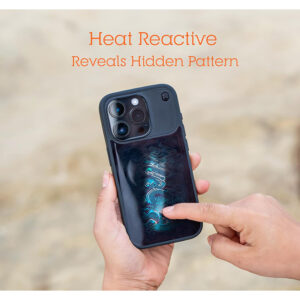 coque iphone 15 pro reveal warm magsafe stm noir