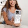 coque iphone 15 relax sand magsafe stm transparent