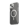 coque iphone 15 plus iglaze magsafe moshi argent
