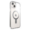 coque iphone 15 plus presidio perfect clear clicklock magsafe speck argent