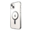 coque iphone 15 plus presidio perfect clear clicklock magsafe speck argent