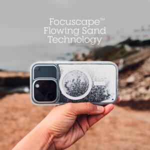 coque iphone 15 pro relax sand magsafe stm transparent