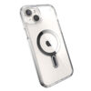 coque iphone 15 plus presidio perfect clear clicklock magsafe speck argent