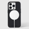 coque iphone 15 pro silicone magsafe case mate noir
