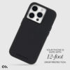 coque iphone 15 pro silicone magsafe case mate noir