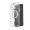 coque iphone 15 pro max iglaze magsafe moshi argent
