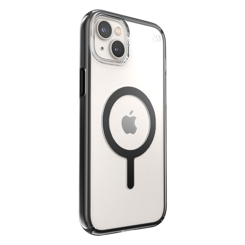 coque iphone 15 plus presidio perfect clear impact geometry magsafe speck noir