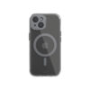 coque iphone 15 iglaze magsafe moshi gris météorite