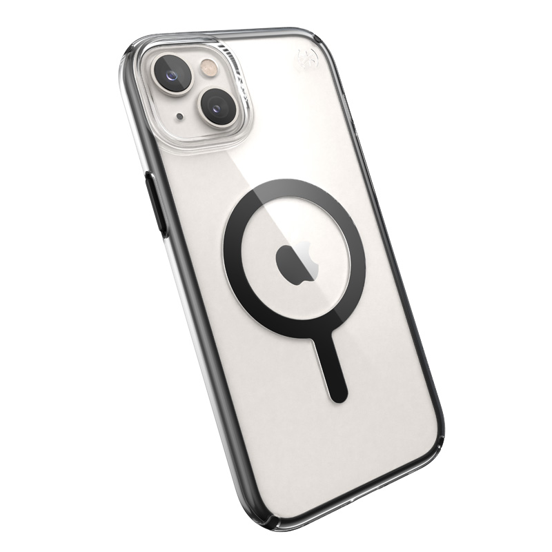 coque iphone 15 plus presidio perfect clear impact geometry magsafe speck noir
