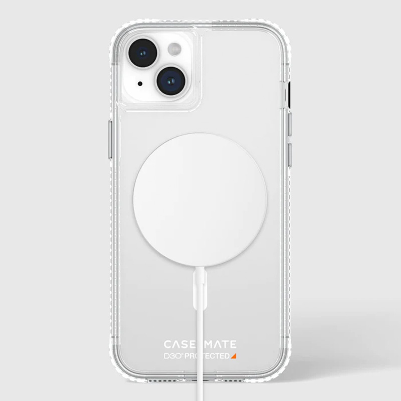 coque iphone 15 plus ultra tough d3o magsafe case mate transparent