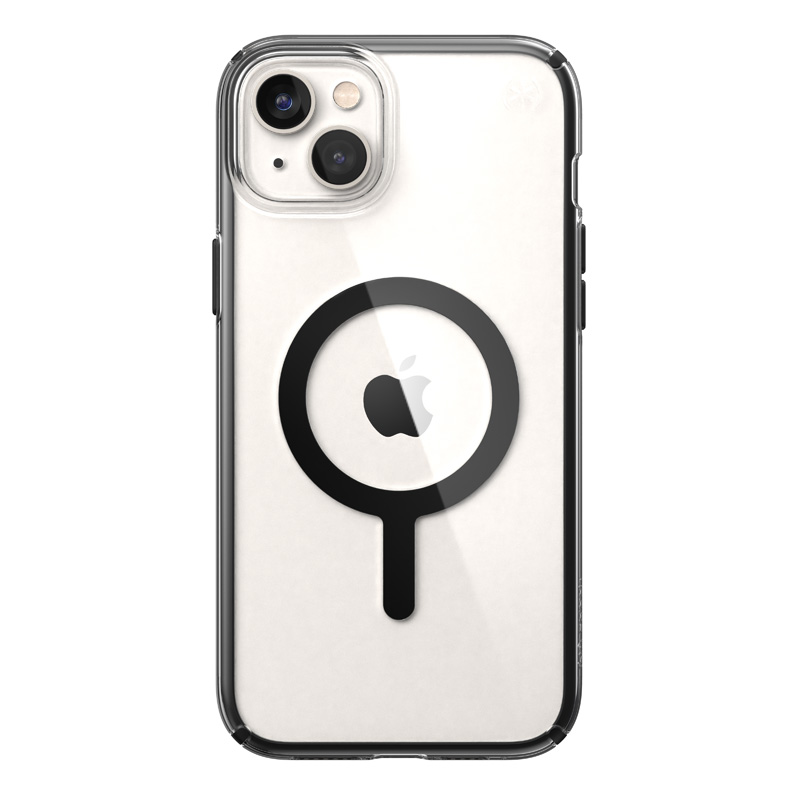 coque iphone 15 plus presidio perfect clear impact geometry magsafe speck noir