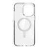 coque iphone 15 pro max presidio perfect clear magsafe speck argent