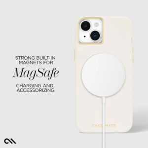 coque iphone 15 plus silicone magsafe case mate transparent