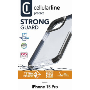 coque iphone 15 pro coque cellularline transparent