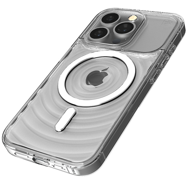 coque iphone 15 pro max reawaken ripple magsafe stm transparent