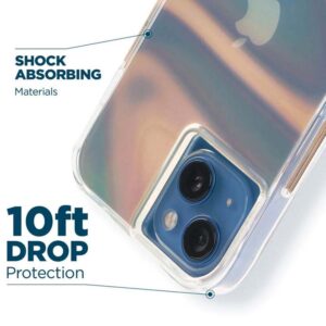 coque iphone 14 plus soap bubble case mate irisé