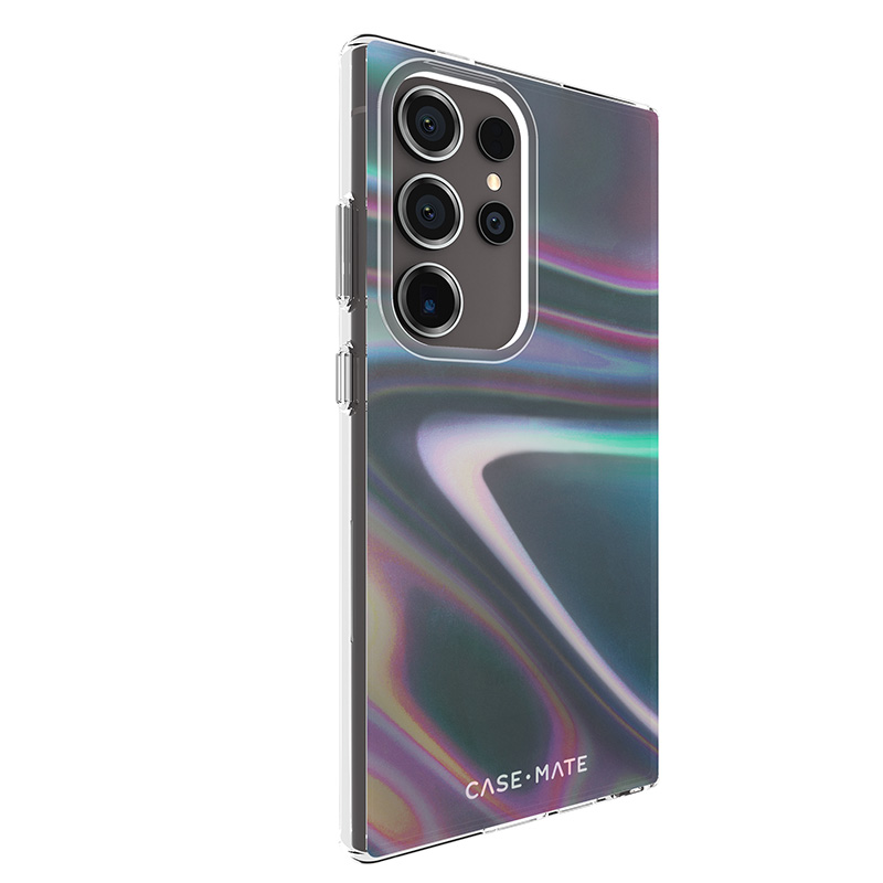 coque samsung galaxy s24 ultra soap bubble case mate irisé