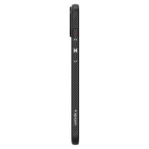 coque iphone 15 liquid air spigen noir mat