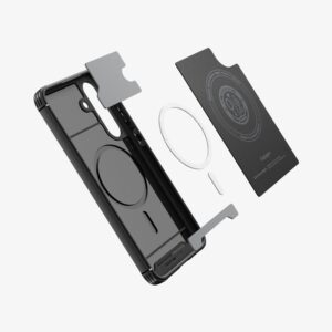 coque samsung galaxy s25 core armor spigen noir mat