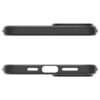 coque iphone 15 liquid air spigen noir mat