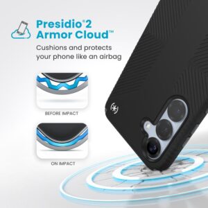 coque samsung galaxy s25+ presidio2 grip speck noir