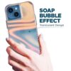 coque iphone 14 plus soap bubble case mate irisé