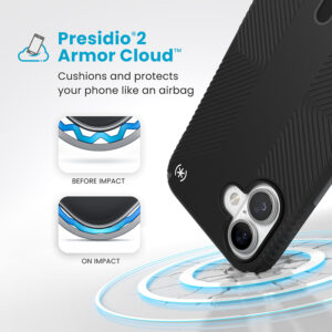 coque iphone 16 plus presidio2 grip speck noir