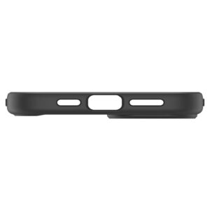 coque iphone 15 ultra hybrid spigen noir mat