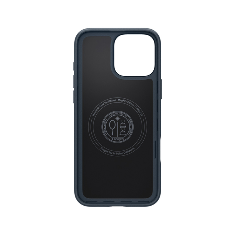 coque iphone 16 pro max thin fit mag spigen anthracite