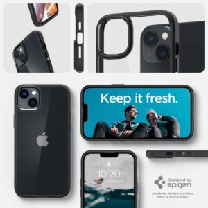 coque iphone 15 plus ultra hybrid spigen noir
