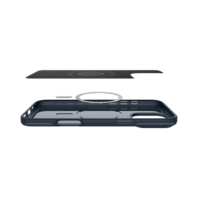 coque iphone 16 pro max thin fit mag spigen anthracite