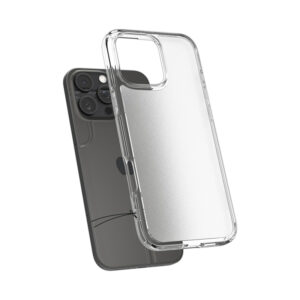 coque iphone 16 pro max ultra hybrid spigen fumé