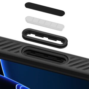 coque iphone 16 pro max liquid air spigen noir mat réf 9455